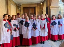 The Girls Choir of Pembroke College Cambridge gave a remarkable evensong last Wednesday, featuring almost exclusively music written by or for the choir. The introit, “You know me” was written for the choir by Kristina Arakelyan; the rest of the service music was written entirely by members of the choir. The canticles were written by Maryam Giraud; the anthem, “Peace” by Imogen Walker, while the responses and psalm chant were written by the choir during previous rehearsals.